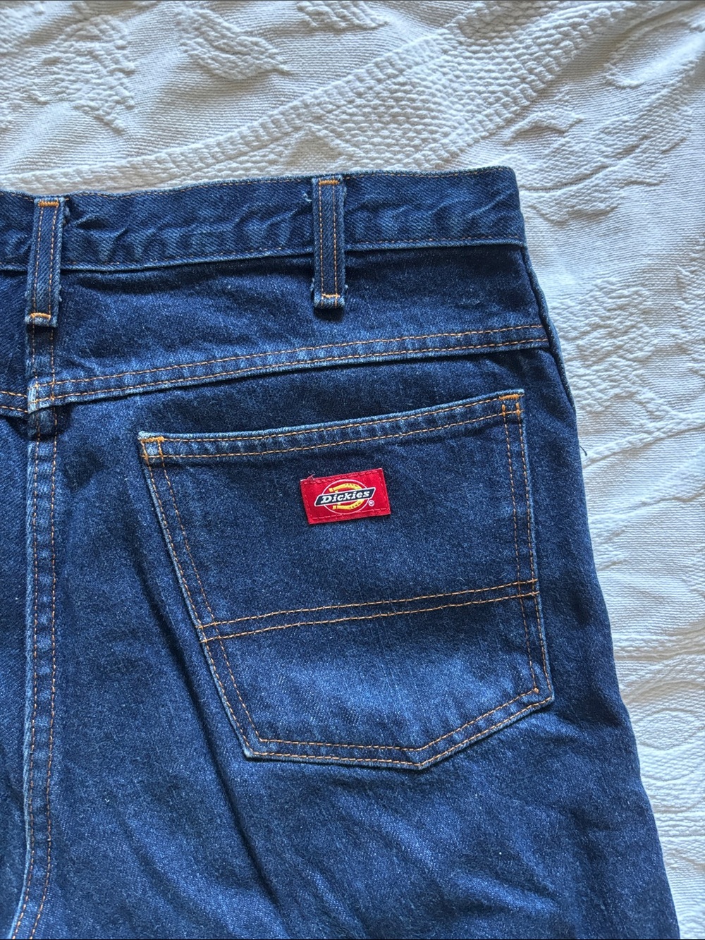 Dickies 100% Cotton Straight/Wide Leg Jeans Made in Mexico